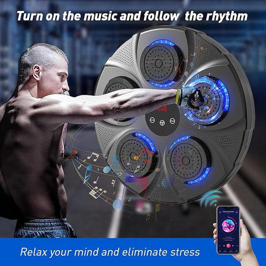 Intelligent music boxing target