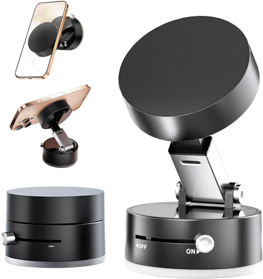 New vacuum magnetic suction cup stand mount with 360 degree rotation