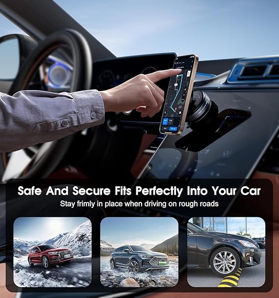 New vacuum magnetic suction cup stand mount with 360 degree rotation