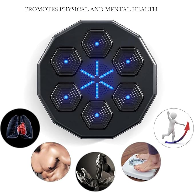 Intelligent music boxing target